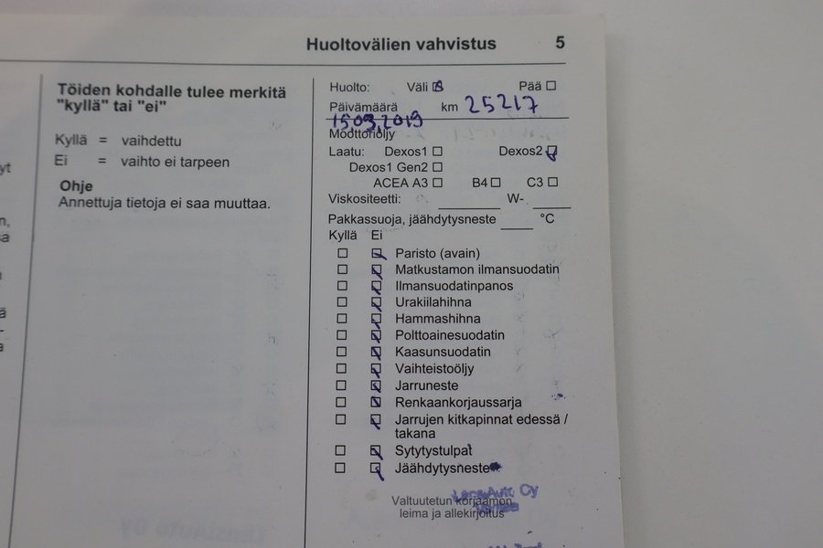 Opel Astra vaihtoauto