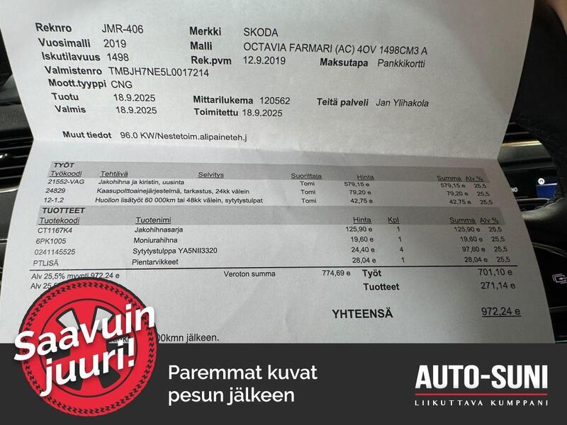 Skoda Octavia vaihtoauto