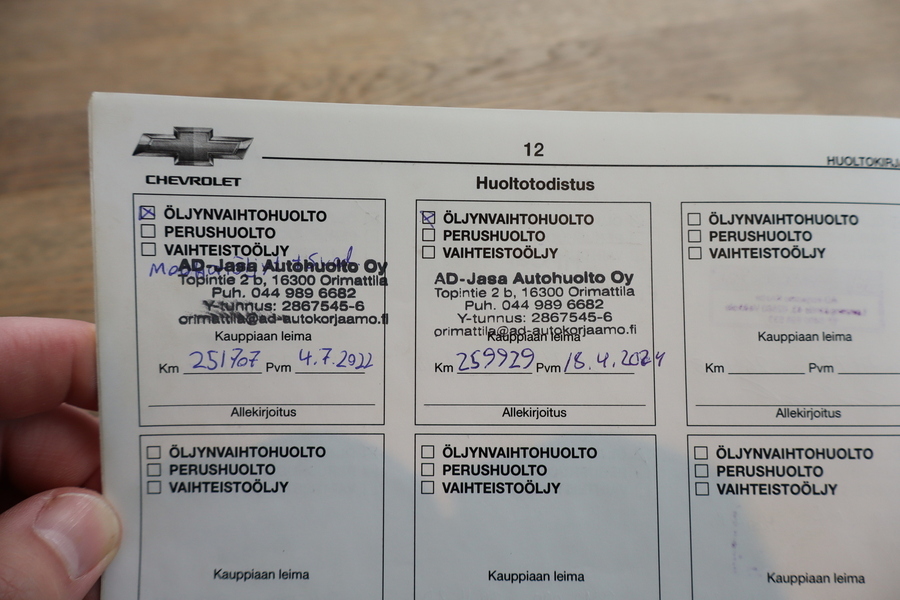 Chevrolet Avalanche vaihtoauto