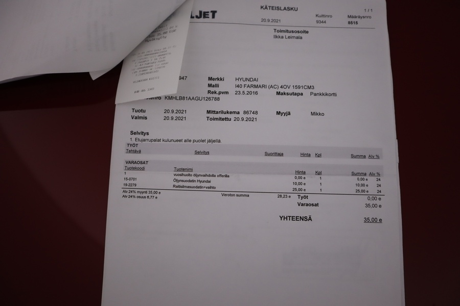 Hyundai i40 vaihtoauto