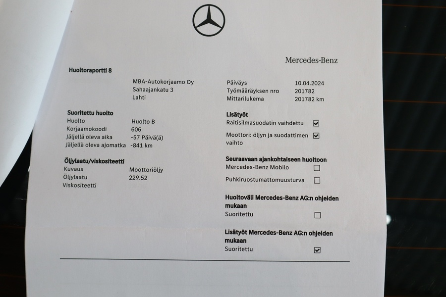 Mercedes-Benz E vaihtoauto