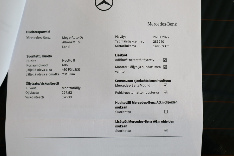 Mercedes-Benz E vaihtoauto