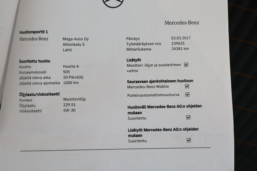 Mercedes-Benz E vaihtoauto