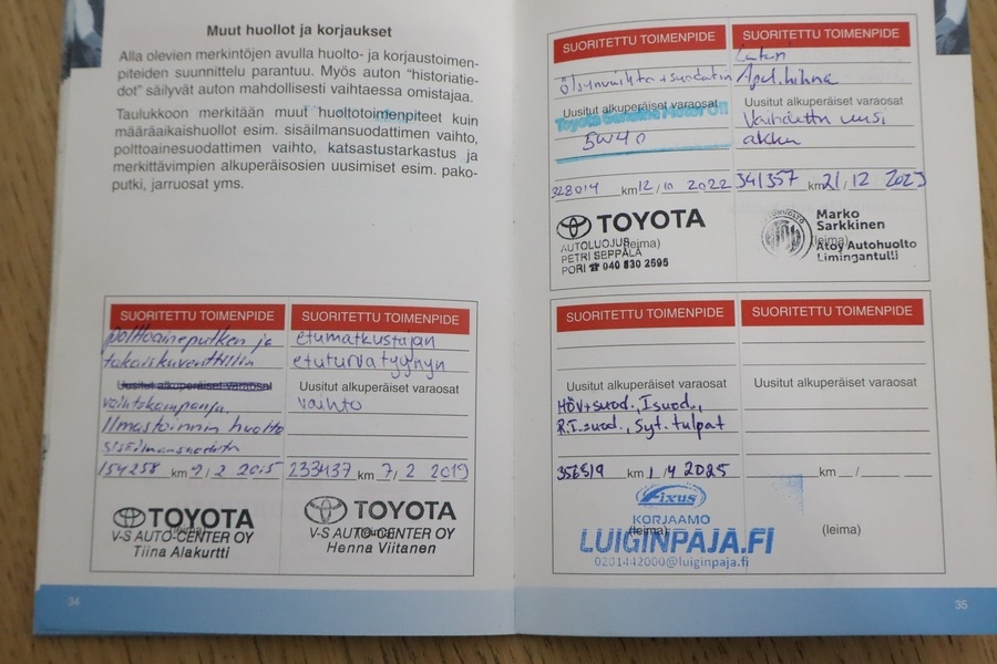 Toyota Avensis vaihtoauto