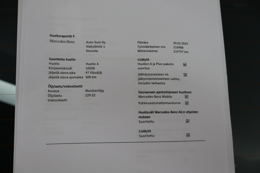 Mercedes-Benz C vaihtoauto