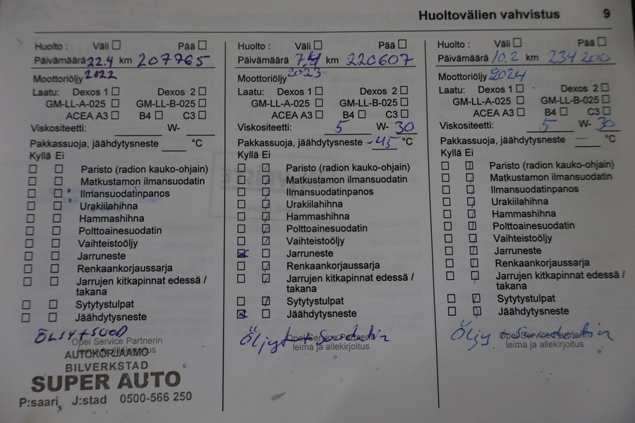 Opel Insignia vaihtoauto