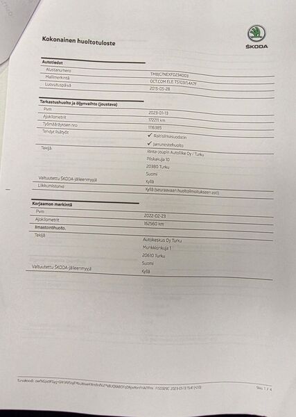 Skoda Octavia vaihtoauto