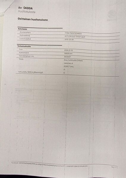 Skoda Octavia vaihtoauto