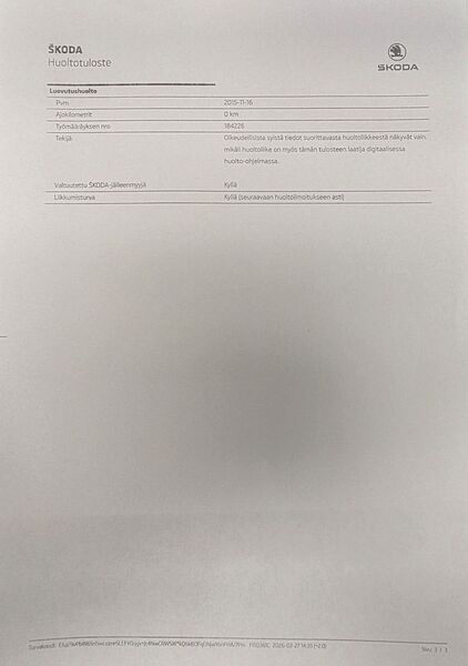 Skoda Octavia vaihtoauto