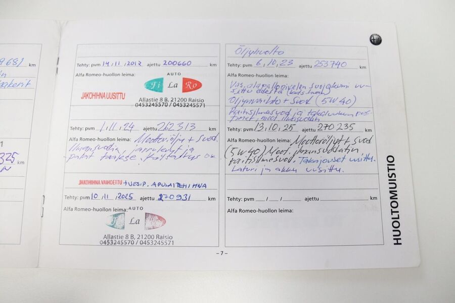 Alfa Romeo 159 vaihtoauto