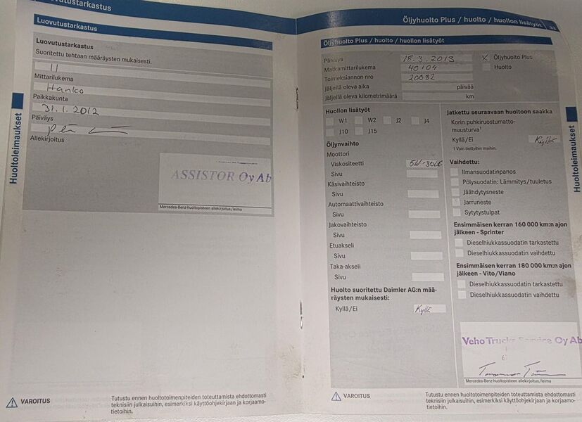 Mercedes-Benz Vito vaihtoauto