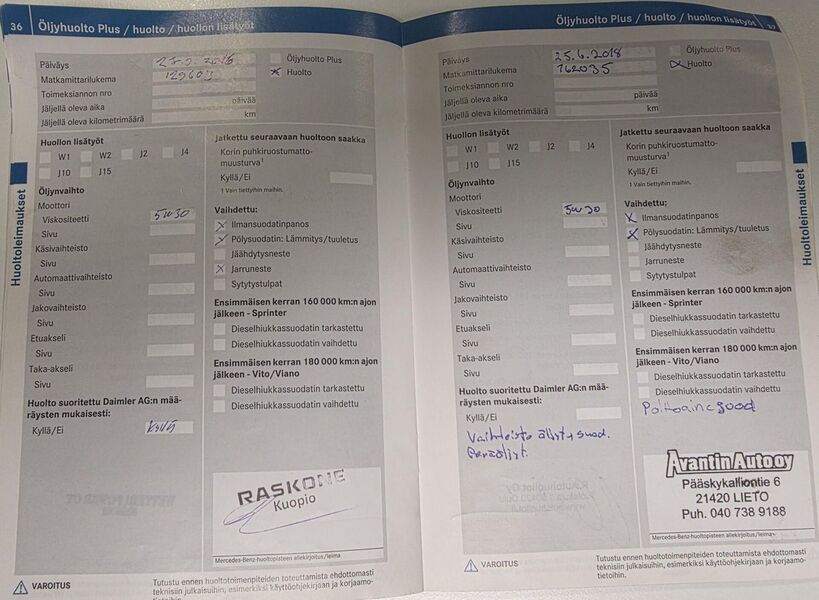 Mercedes-Benz Vito vaihtoauto