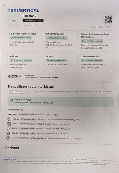 Polestar 2 vaihtoauto