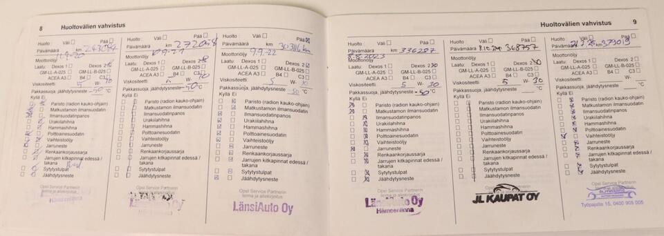 Opel Zafira Tourer vaihtoauto