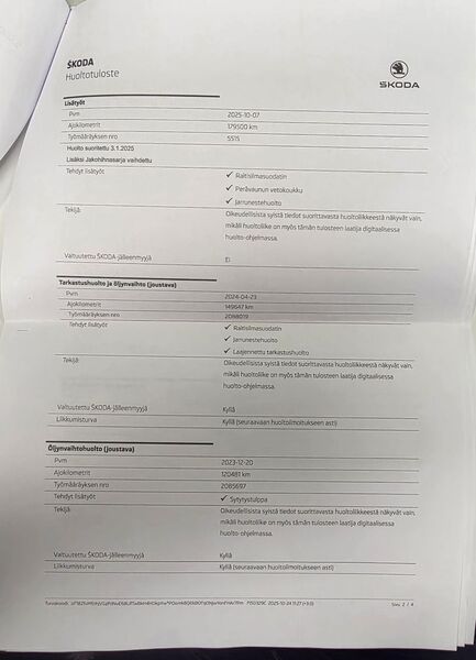 Skoda Octavia vaihtoauto