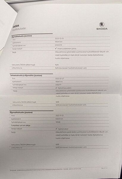 Skoda Octavia vaihtoauto