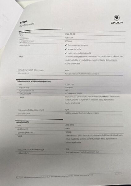 Skoda Octavia vaihtoauto