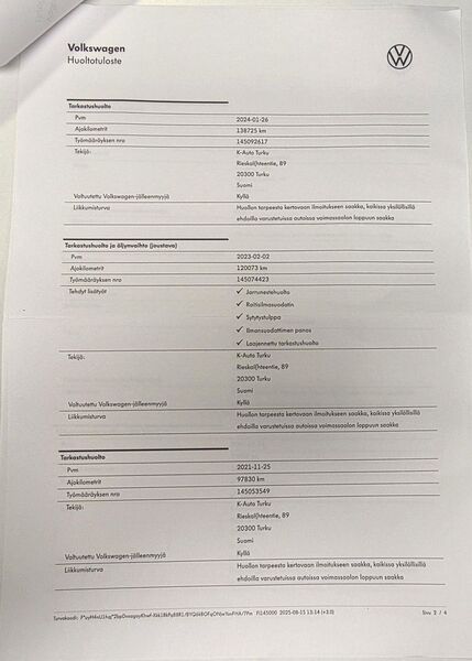 Volkswagen Golf vaihtoauto