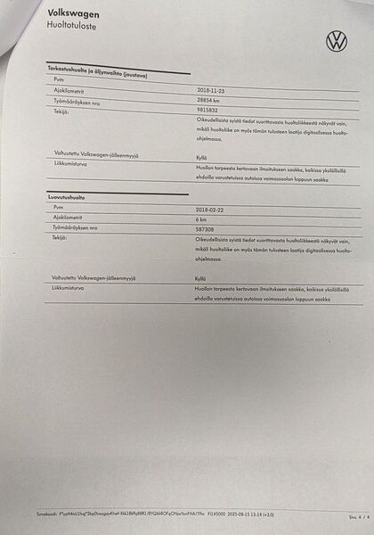 Volkswagen Golf vaihtoauto