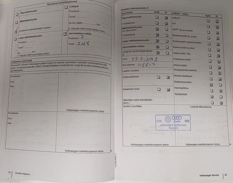 Volkswagen Passat vaihtoauto