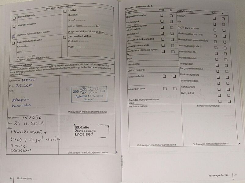 Volkswagen Passat vaihtoauto