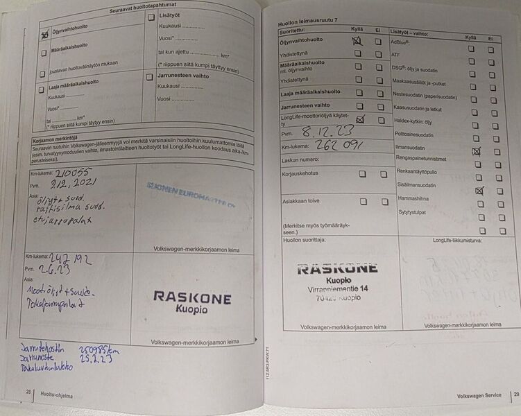 Volkswagen Passat vaihtoauto