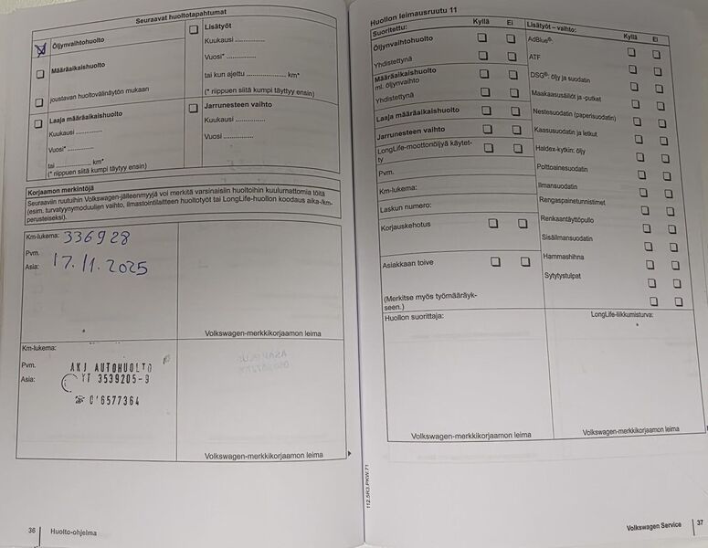 Volkswagen Passat vaihtoauto