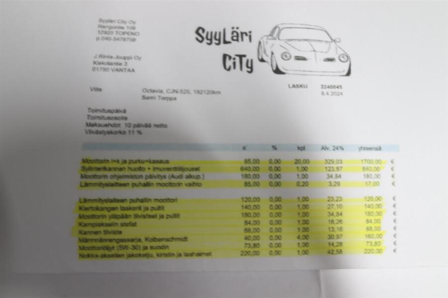 Skoda Octavia vaihtoauto