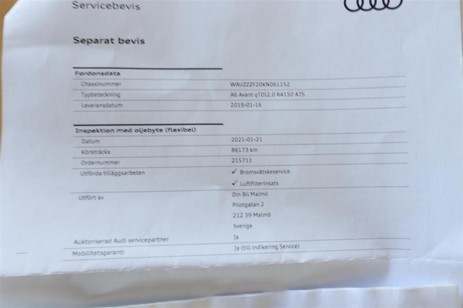 Audi A6 vaihtoauto