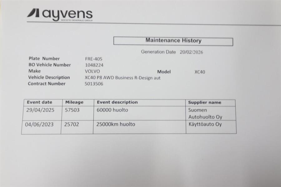 Volvo XC40 vaihtoauto