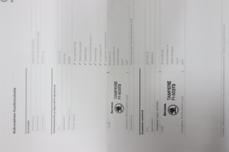 Skoda Octavia vaihtoauto