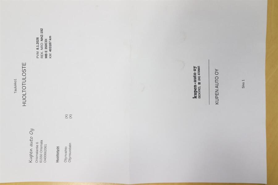 Mercedes-Benz E vaihtoauto