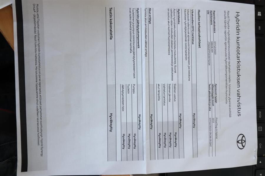 Toyota Prius vaihtoauto