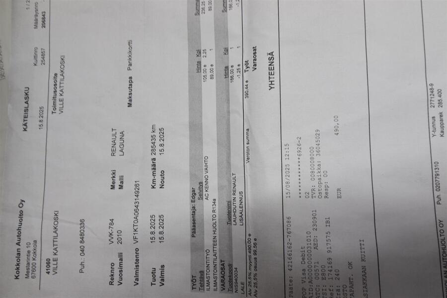 Renault Laguna vaihtoauto