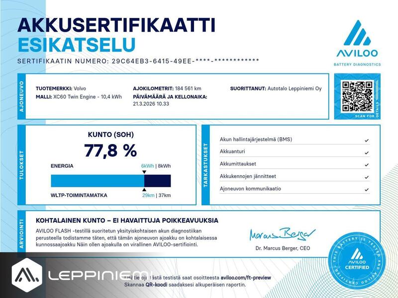 Volvo XC60 vaihtoauto