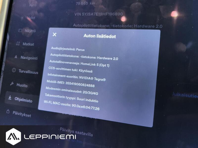 Tesla Model S vaihtoauto