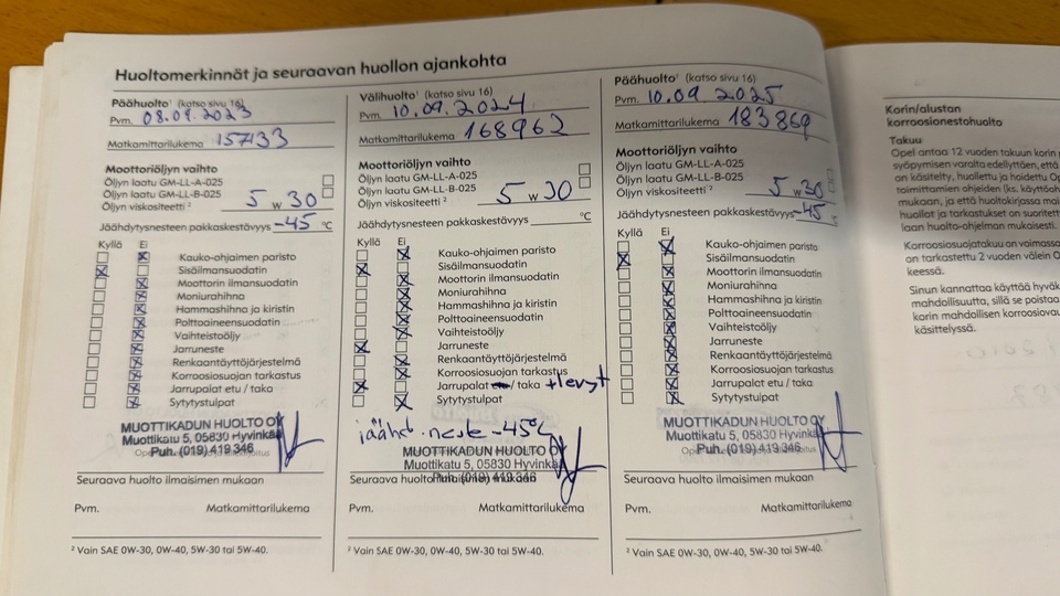 Opel Astra vaihtoauto