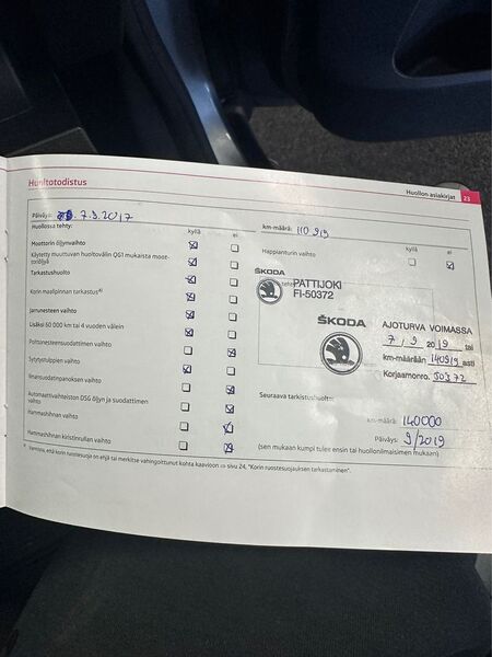 Skoda Yeti vaihtoauto