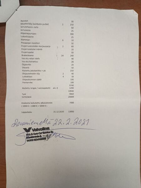 Chevrolet Silverado vaihtoauto