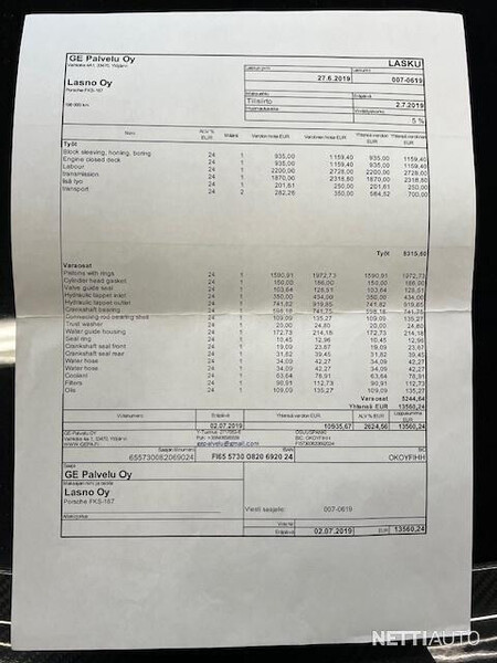 Porsche Cayman vaihtoauto