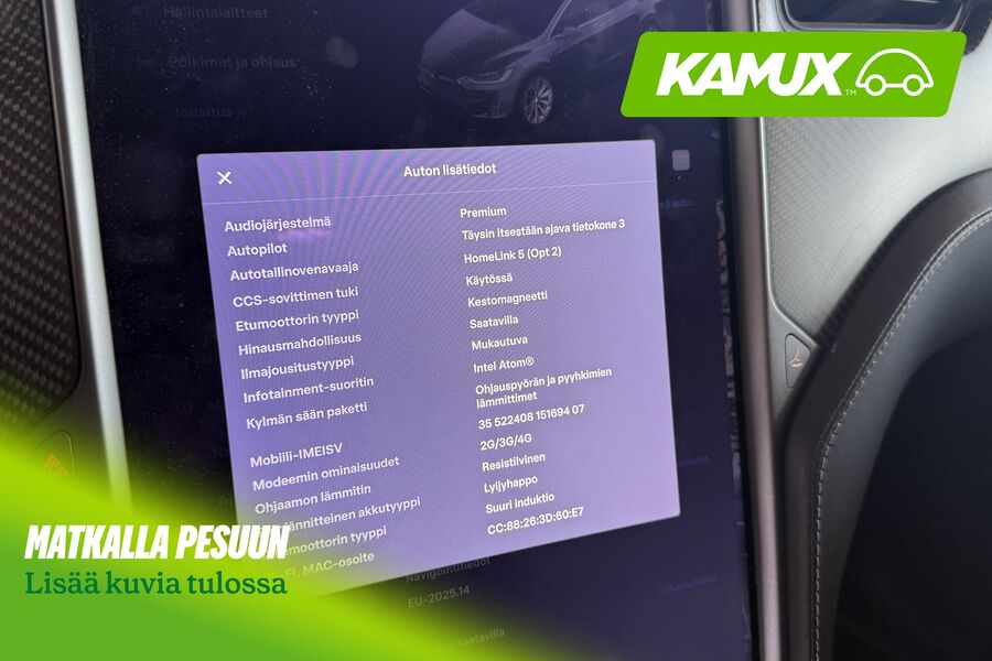 Tesla Model X vaihtoauto