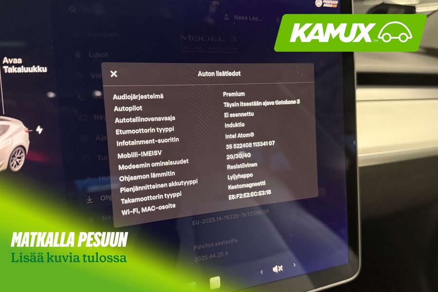 Tesla Model 3 vaihtoauto