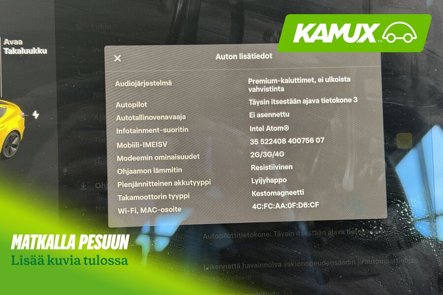 Tesla Model 3 vaihtoauto