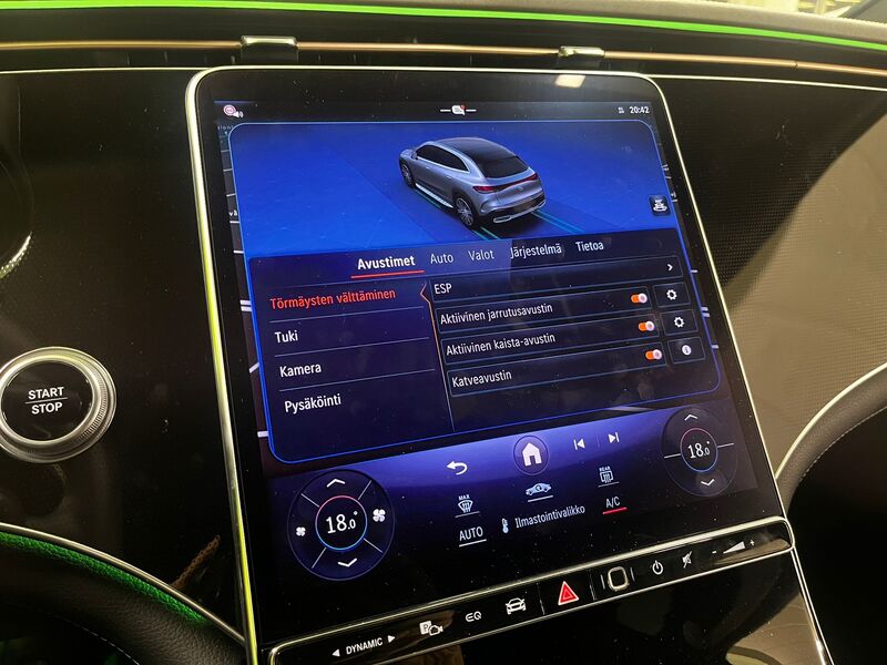 Mercedes-Benz EQE vaihtoauto