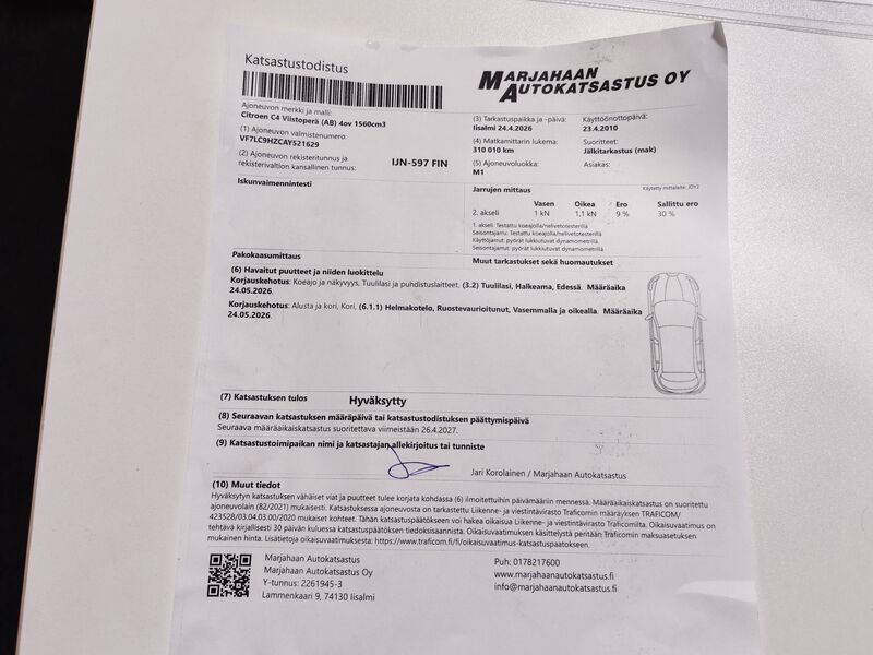 Citroën C4 vaihtoauto