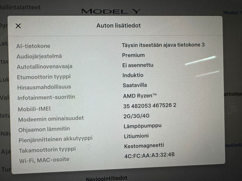 Tesla Model Y vaihtoauto