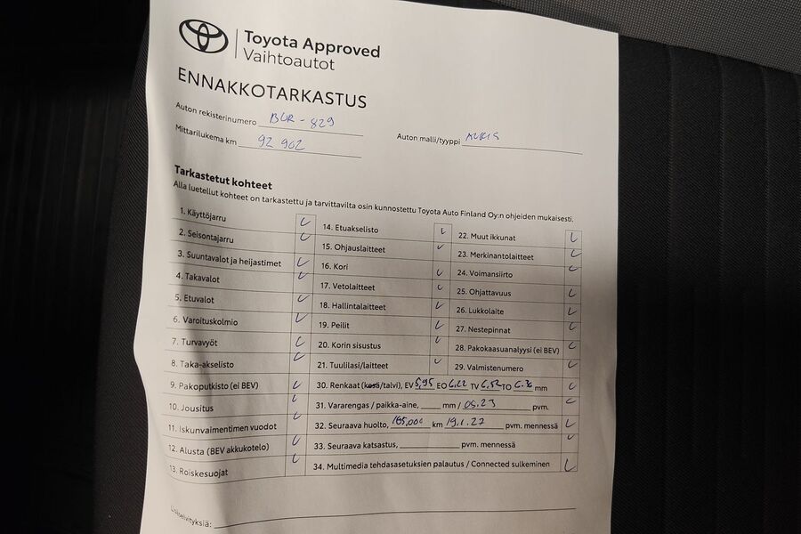 Toyota Auris vaihtoauto