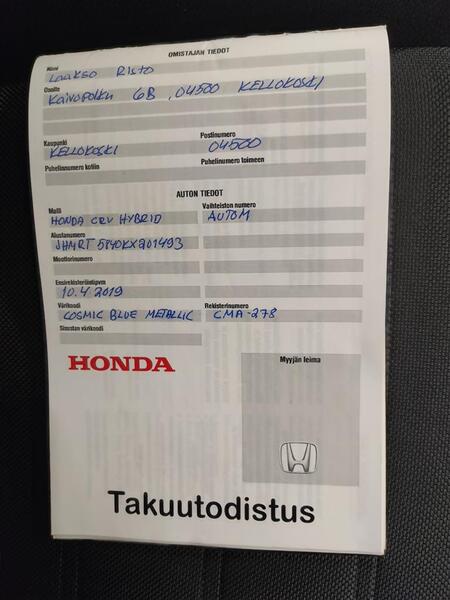 Honda CR-V vaihtoauto