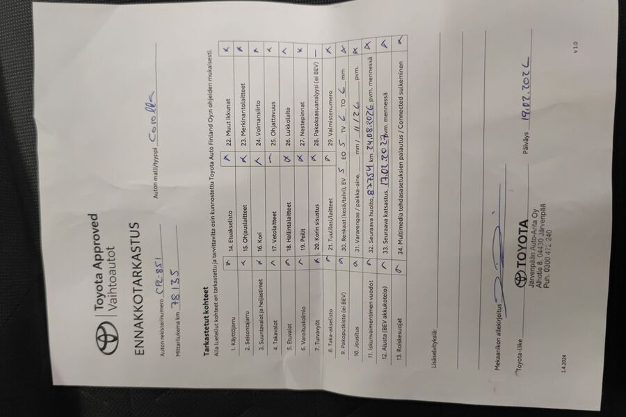 Toyota Corolla vaihtoauto