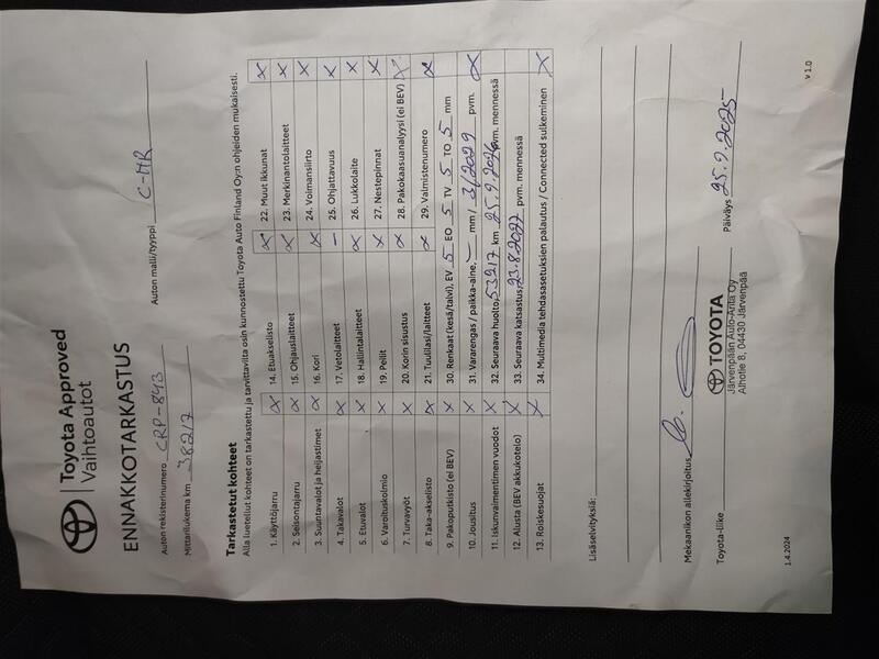 Toyota C-HR vaihtoauto